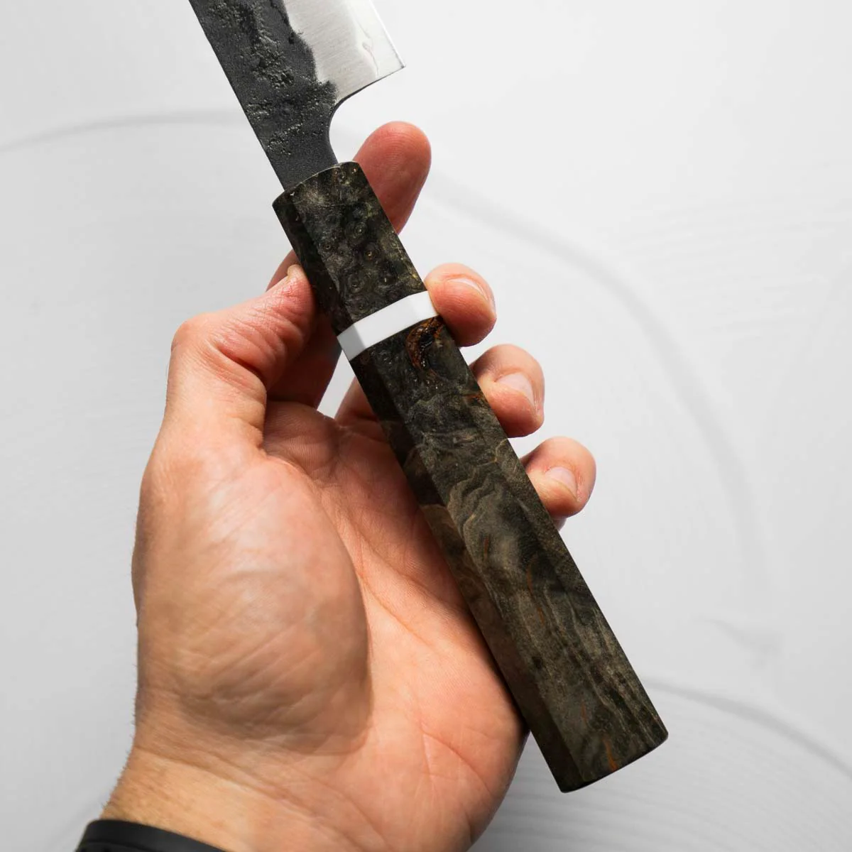 Tsunehisa Kurouchi Nashiji Blue Super Sujihiki 270mm - Maple - Image 5