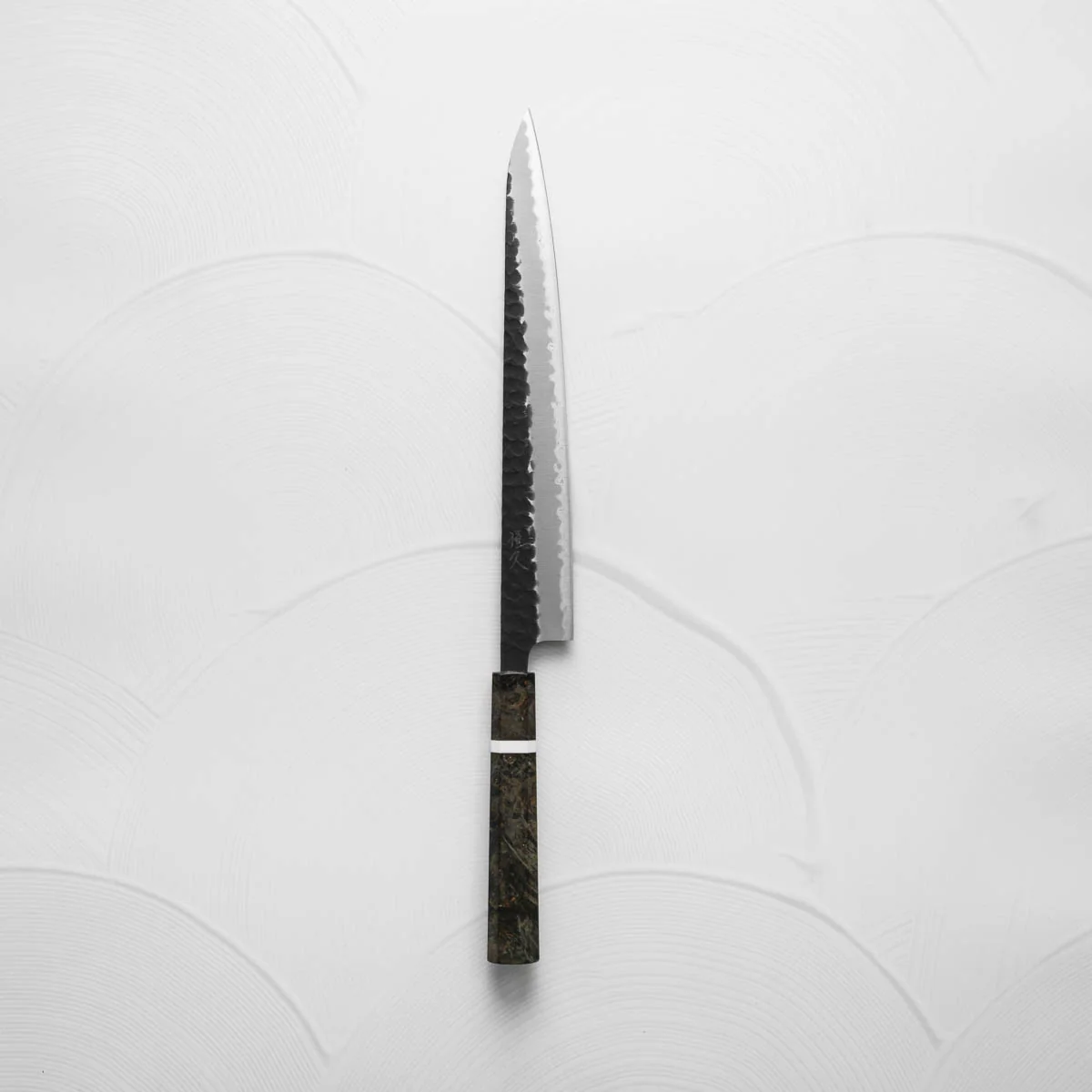 Tsunehisa Kurouchi Blue Super Tsuchime Sujihiki 270mm - Maple - Image 5