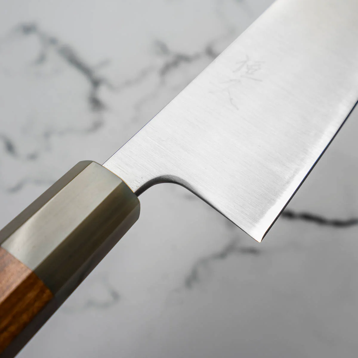 Tsunehisa Migaki Blue Super Gyuto 210mm - Quince - Image 10