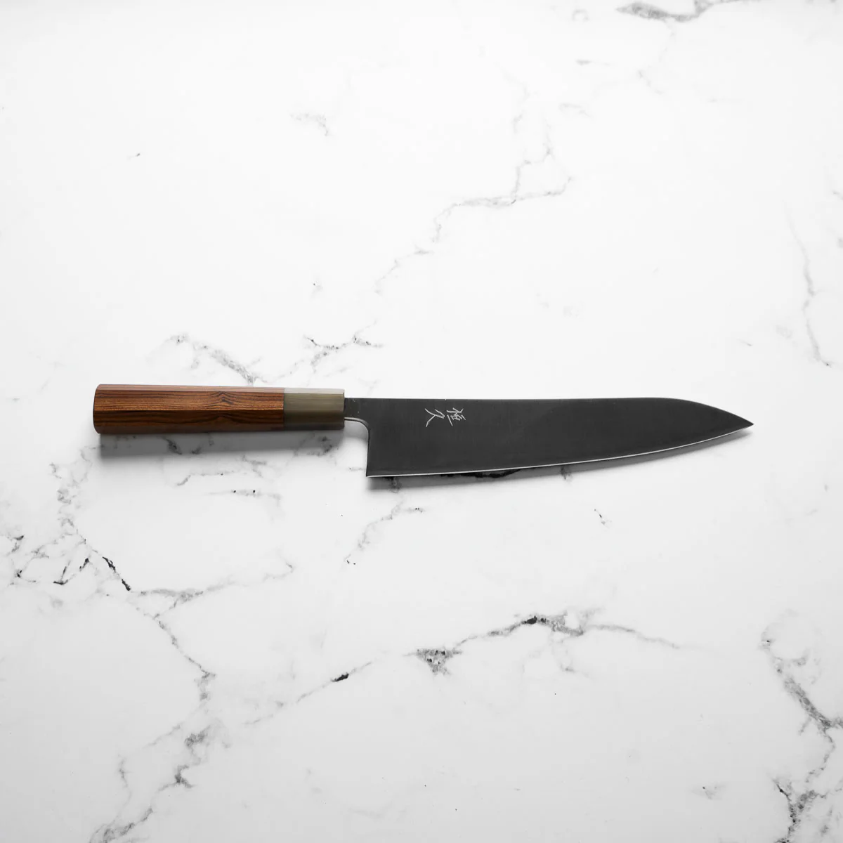 Tsunehisa Migaki Blue Super Gyuto 210mm - Quince - Image 4