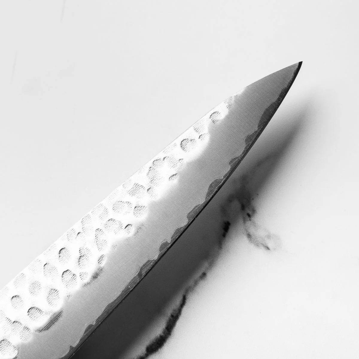 Tsunehisa White 2 Stainless Clad Tsuchime Petty 135mm - Image 5