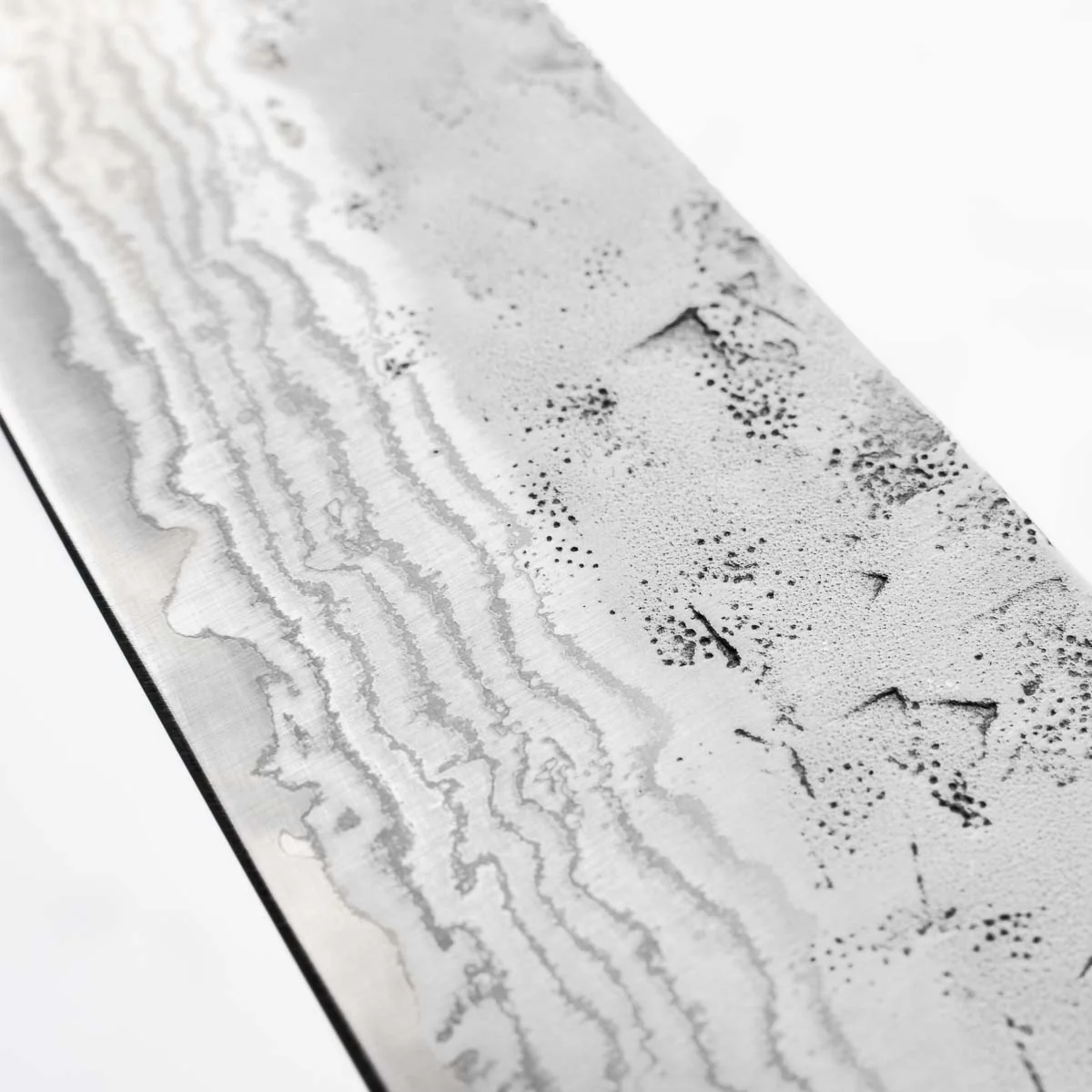 Tsunehisa Swedish Stainless Washiji Gyuto 210mm - Ebony - Image 6
