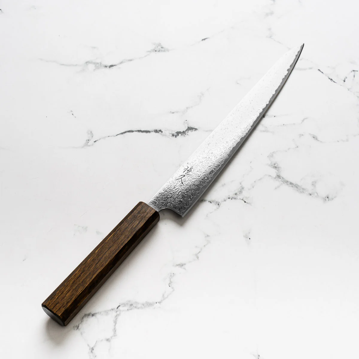 Tsunehisa VG10 Damascus Polished Sujihiki 240mm - Image 2