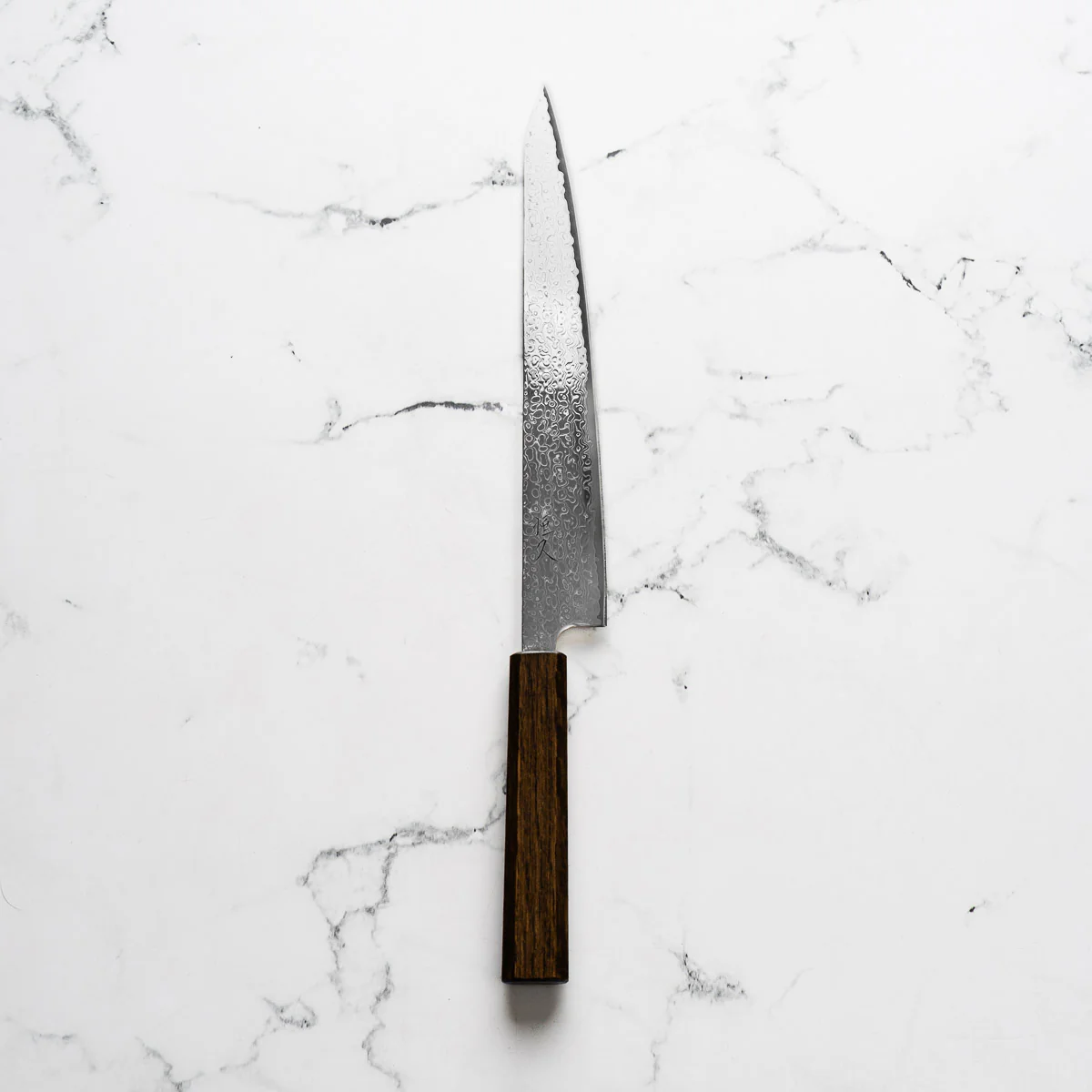 Tsunehisa VG10 Damascus Polished Sujihiki 240mm - Image 3