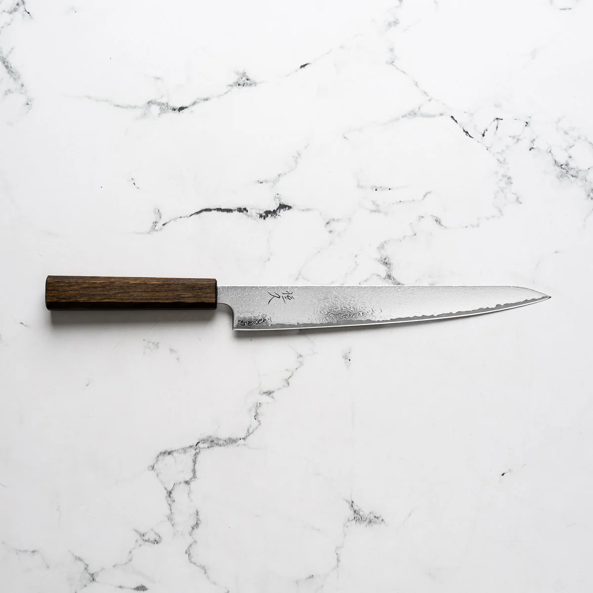 Tsunehisa VG10 Damascus Polished Sujihiki 240mm - Image 4