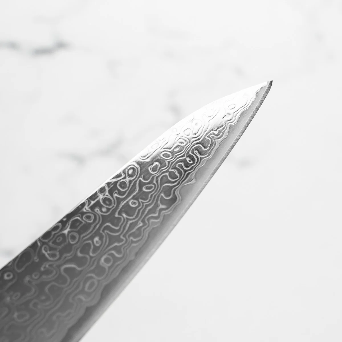 Tsunehisa VG10 Damascus Polished Sujihiki 240mm - Image 7