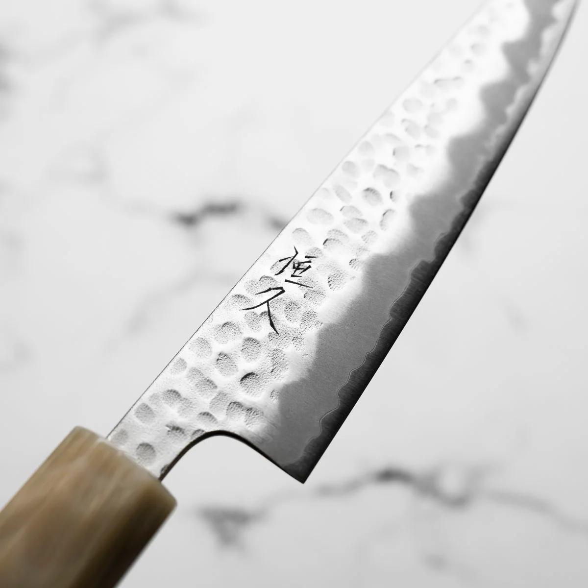 Tsunehisa White 2 Tsuchime Petty 135mm - Quince - Image 5