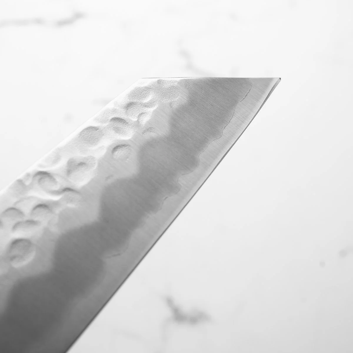 Tsunehisa White 2 Stainless Clad Tsuchime Bunka 165mm - Dark Maple - Image 8