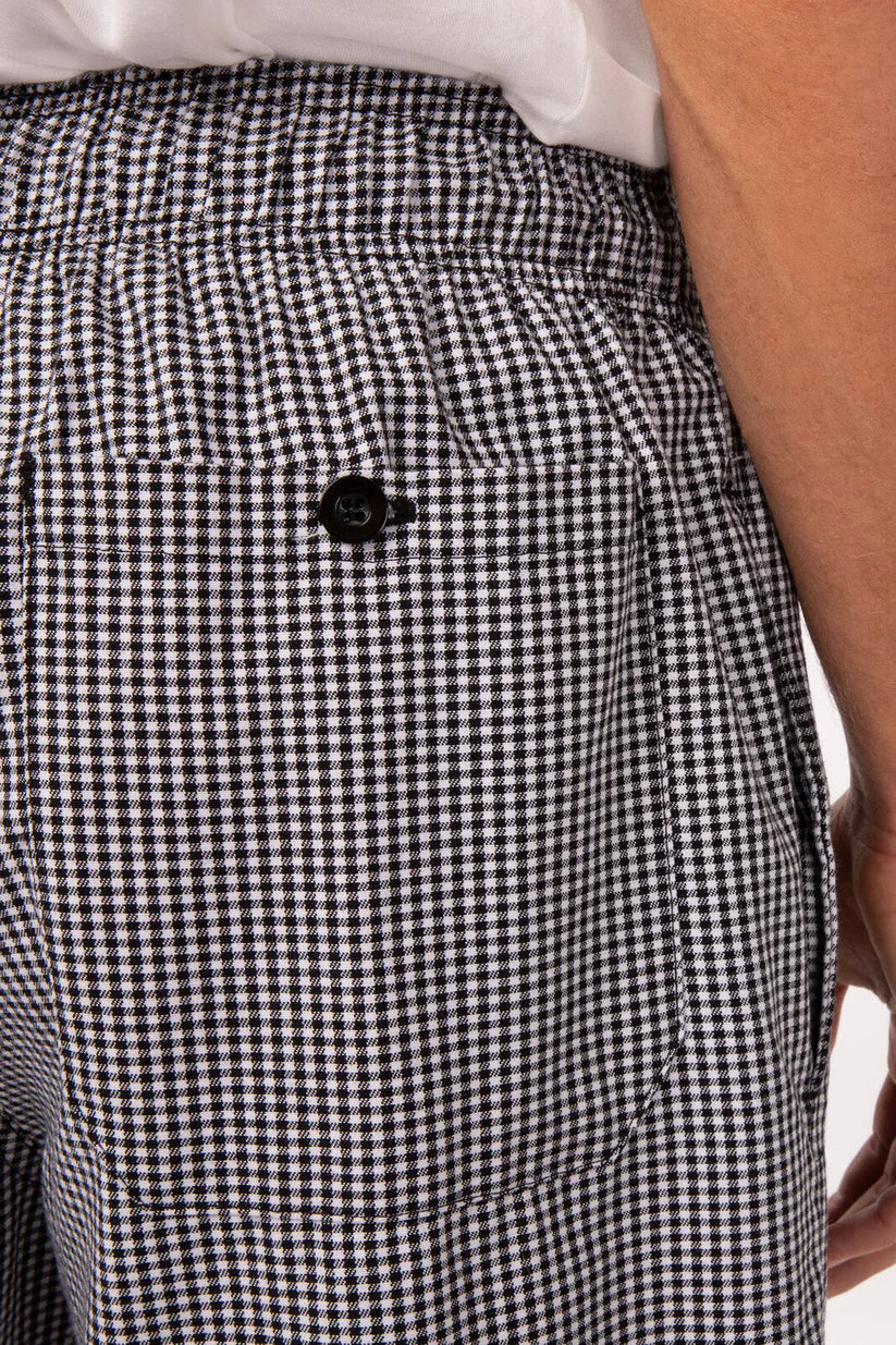 Unisex Essential Baggy Chef Pants - Checker - Image 3