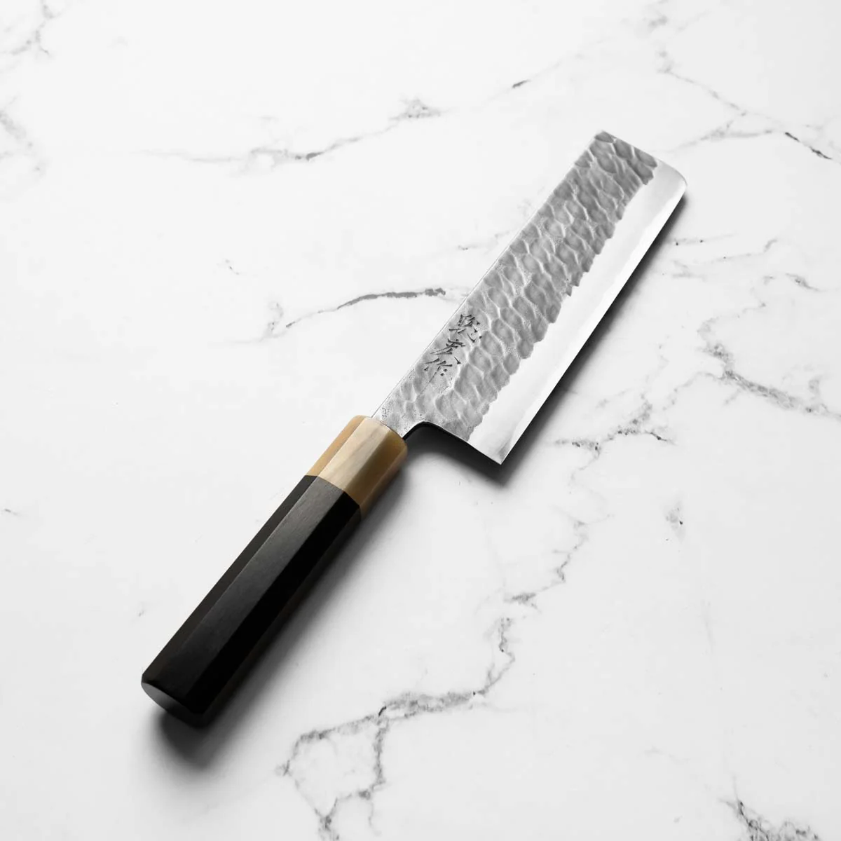 Wakui White 2 Stainless Clad Special Tsuchime Nakiri 165mm - Image 2