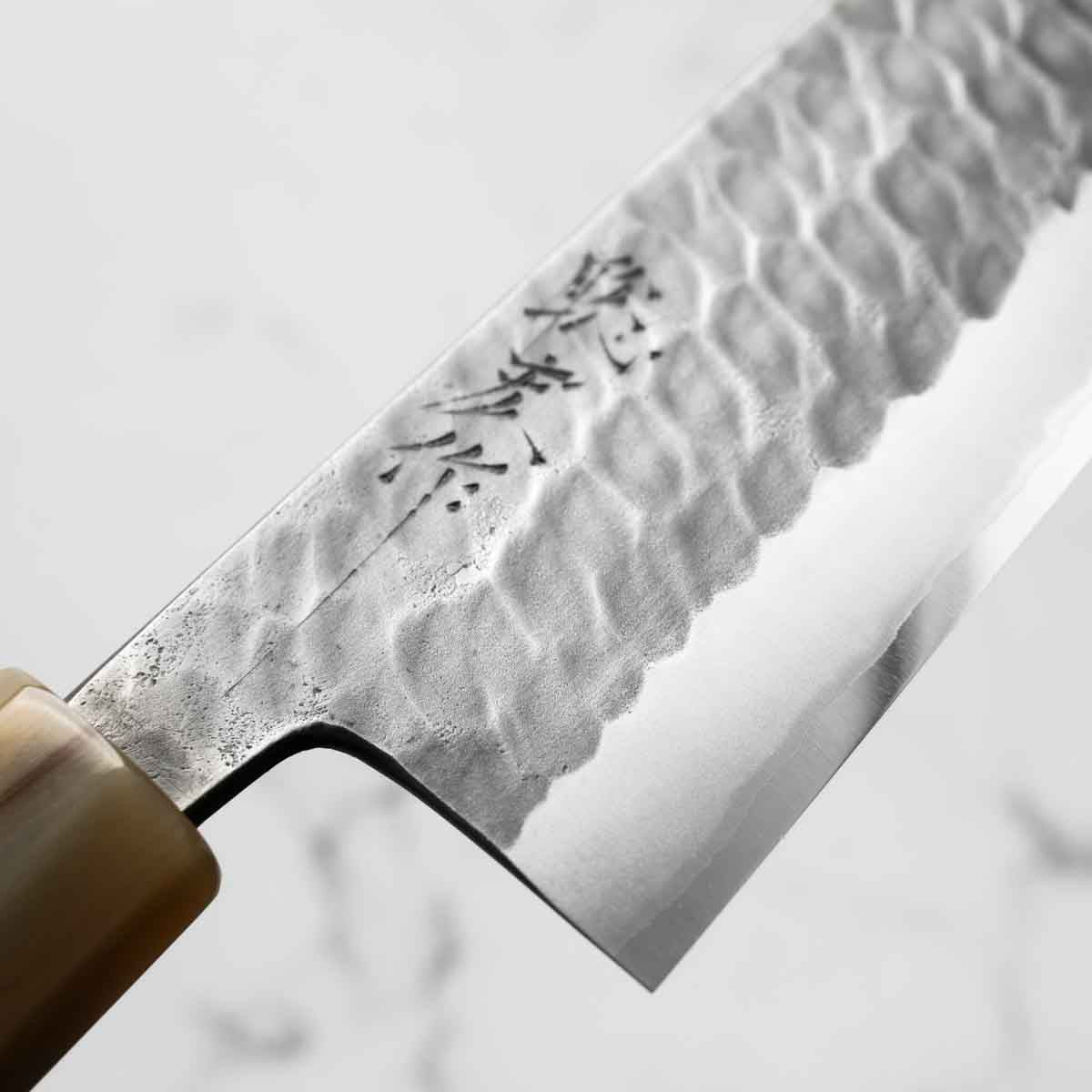 Wakui White 2 Stainless Clad Special Tsuchime Nakiri 165mm - Image 5