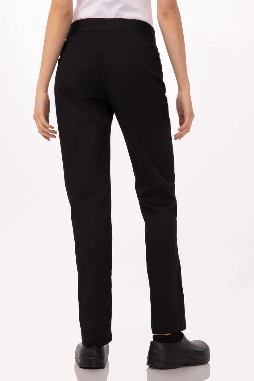 Women's Lightweight Slim Chef Pants - Image 2