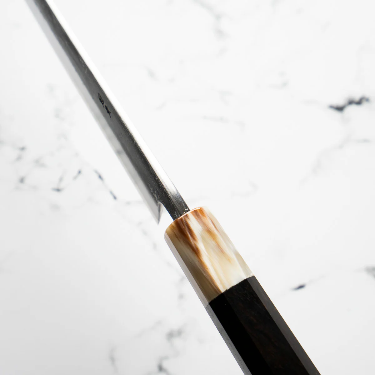 Y. Tanaka x Sakai Kikumori Blue Super Kurouchi Gyuto 240mm - Image 8