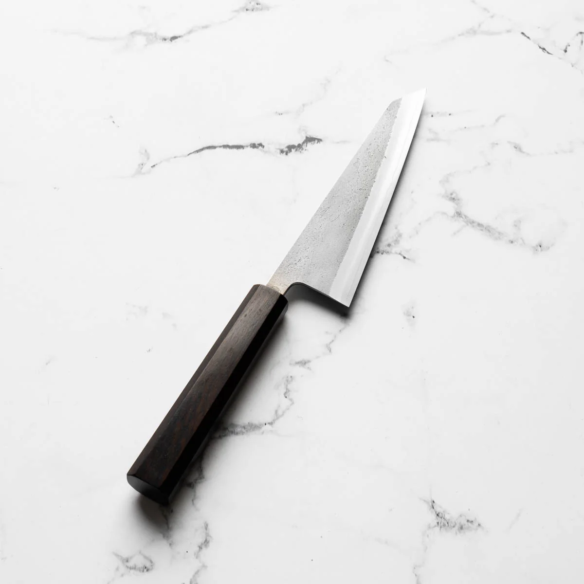 Yoshikane Hamono SKD Nashiji Honesuki 150mm - Ebony - Image 2
