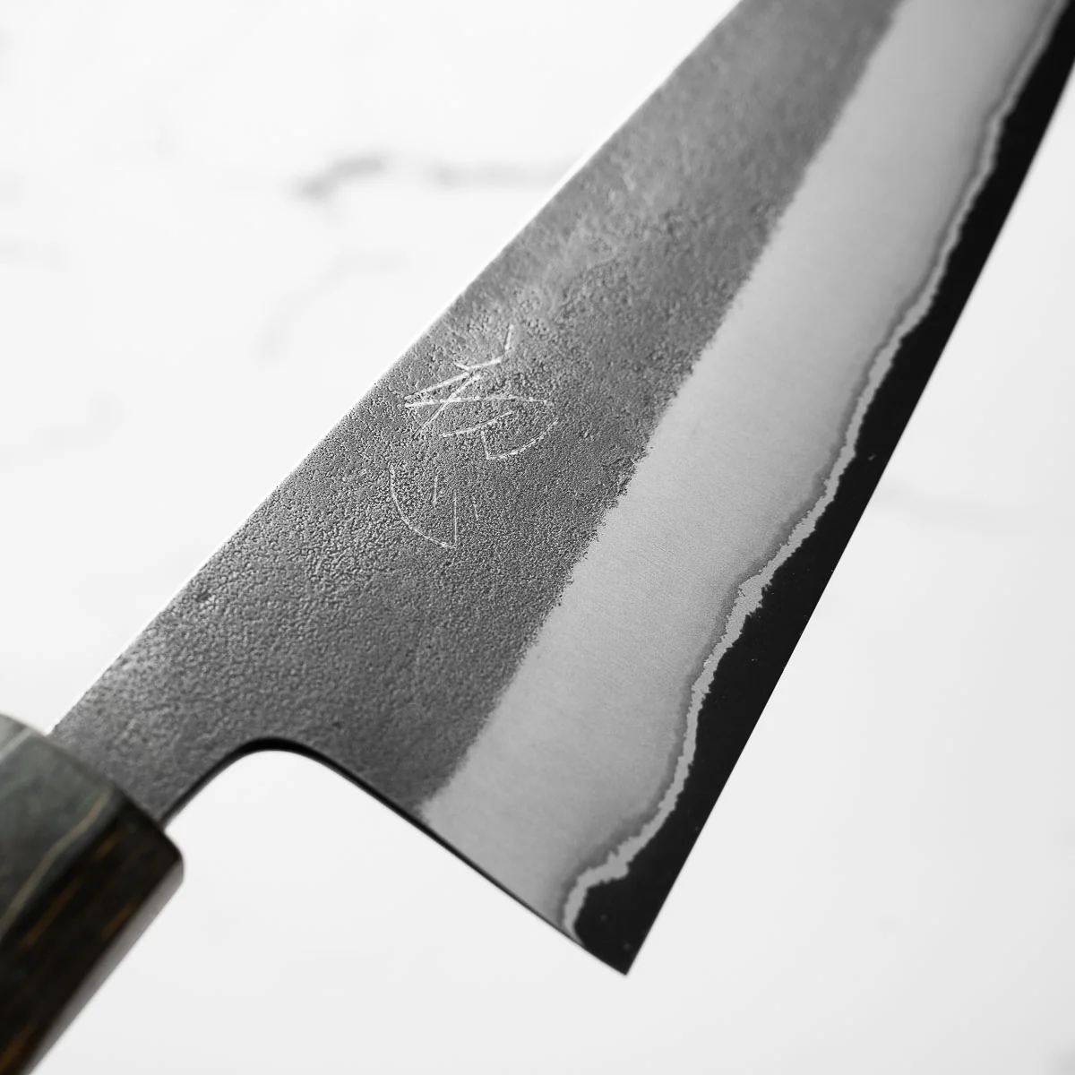 Yoshikane (Hatsukokoro) White 2 Nashiji Bunka 165mm - Dark Maple - Image 7