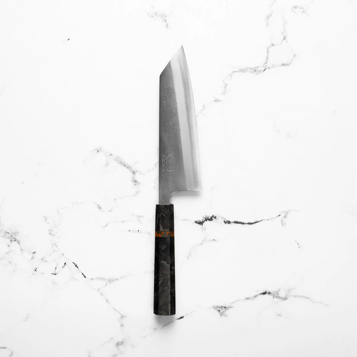 Yoshikane (Hatsukokoro) SKD Nashiji Bunka 165mm - Carbon Fibre - Image 3