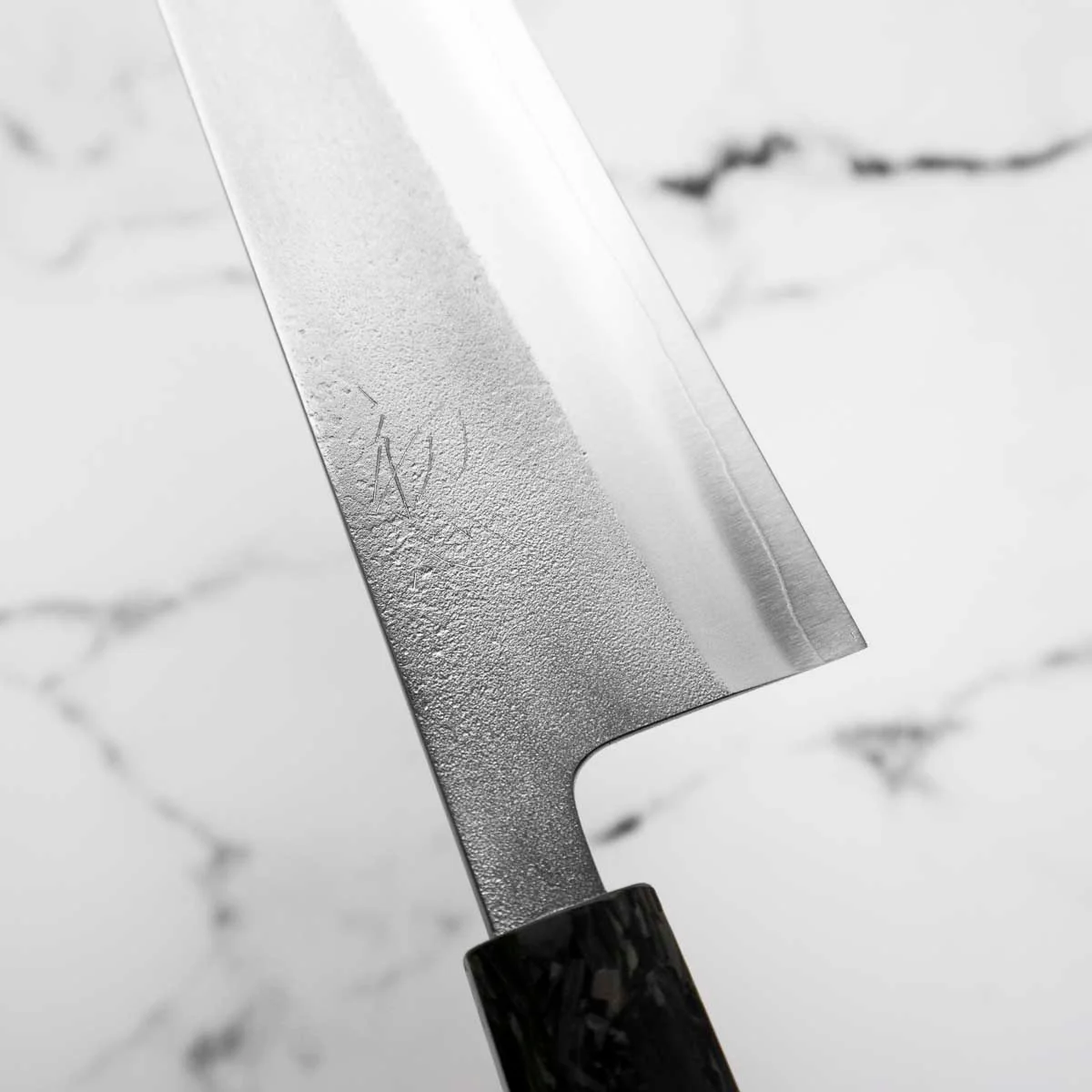 Yoshikane (Hatsukokoro) SKD Nashiji Bunka 165mm - Carbon Fibre - Image 7