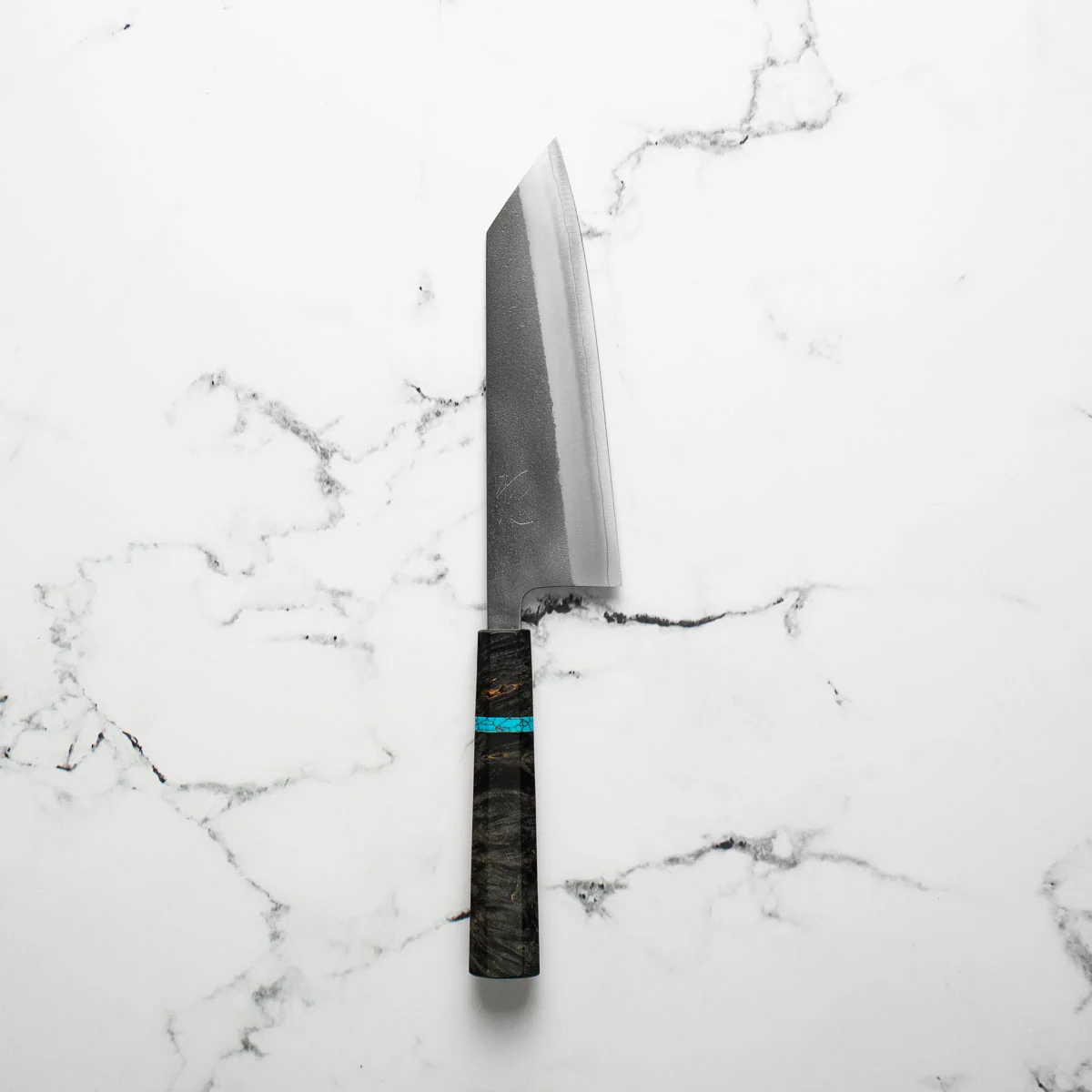 Yoshikane (Hatsukokoro) SKD Nashiji Bunka 165mm - Maple Turquoise - Image 3