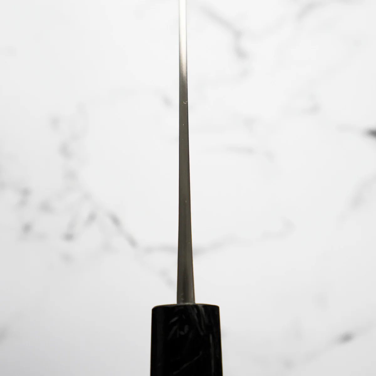 Yoshikane (Hatsukokoro) SKD Nashiji Extra Tall Gyuto 240mm - Carbon Fibre - Image 9
