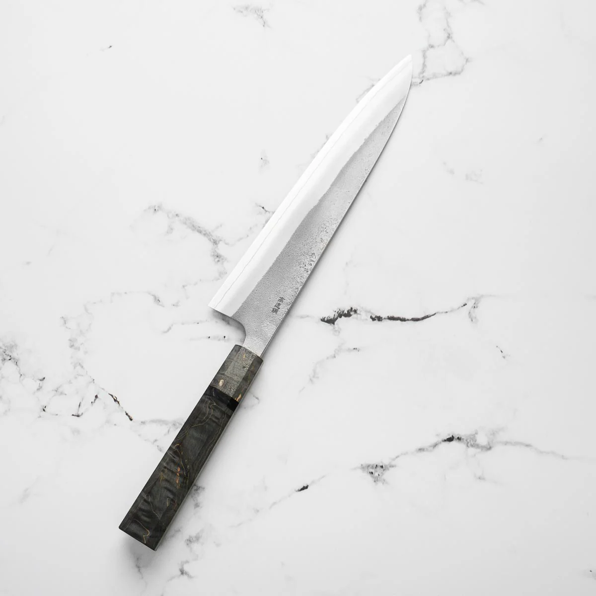 Yoshikane (Hatsukokoro) SKD Nashiji Gyuto 240mm - Dark Maple - Image 2