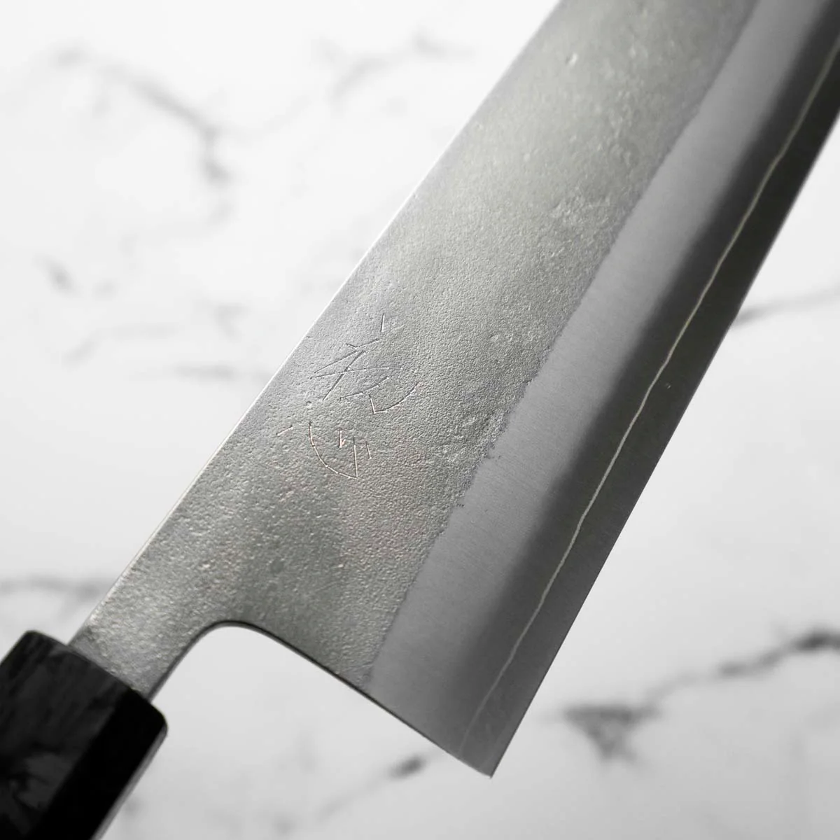 Yoshikane (Hatsukokoro) SKD Nashiji Nakiri 165mm - Carbon Fibre - Image 8