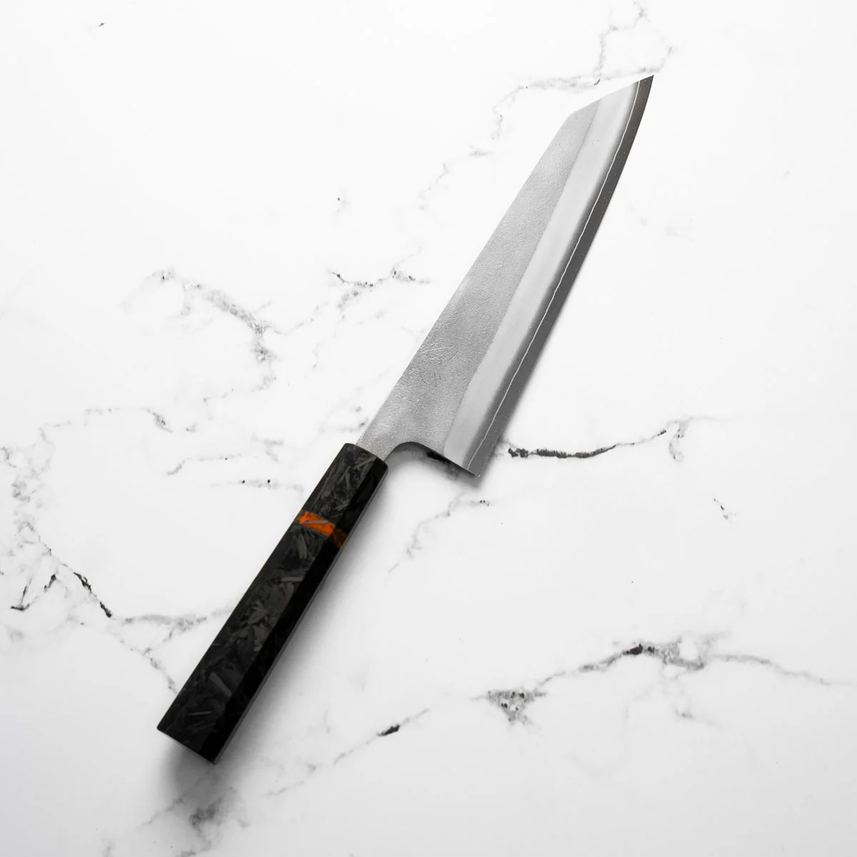 Yoshikane (Hatsukokoro) SKD Nashiji Kiritsuke 210mm - Carbon Fibre - Image 2