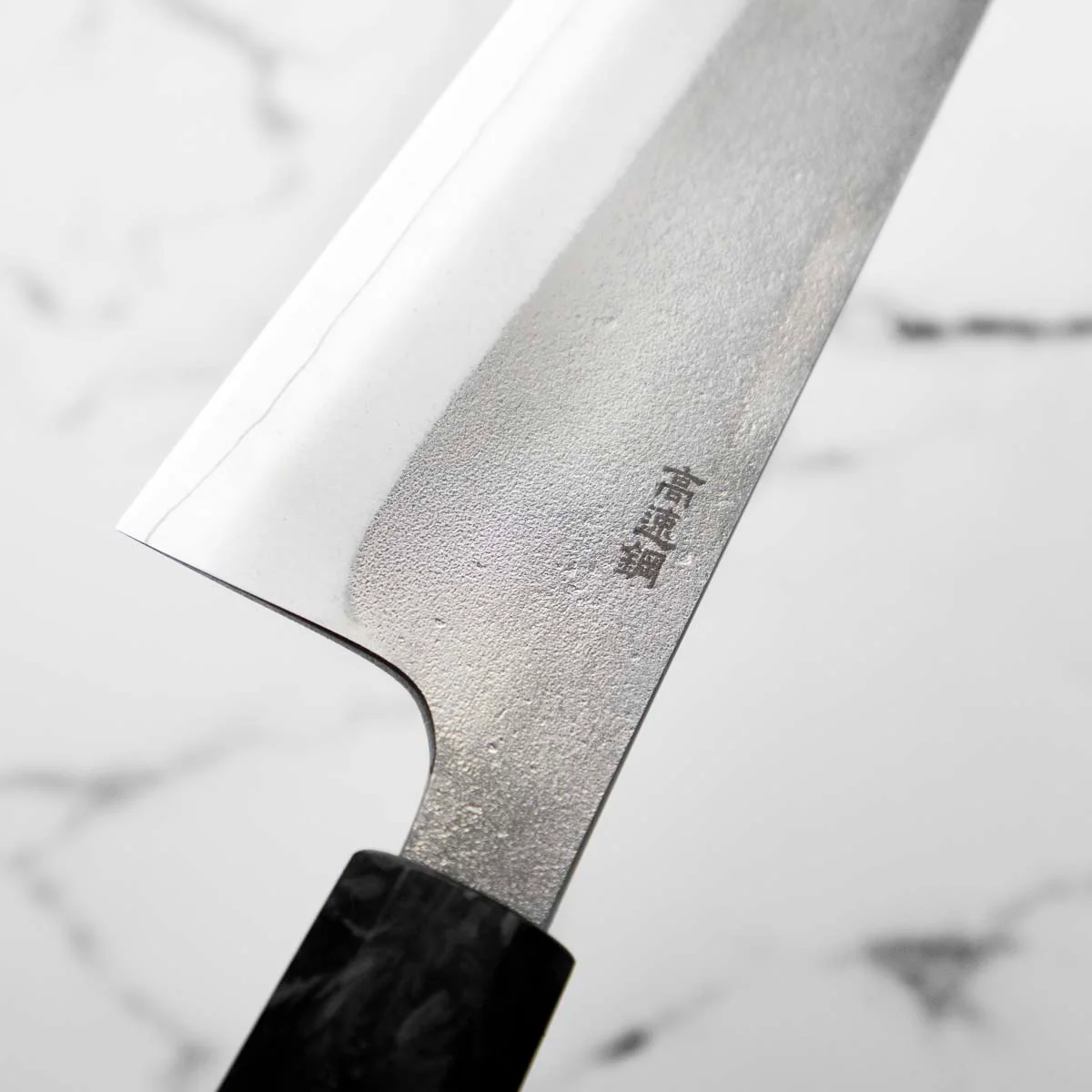 Yoshikane (Hatsukokoro) SKD Nashiji Kiritsuke 210mm - Carbon Fibre - Image 7