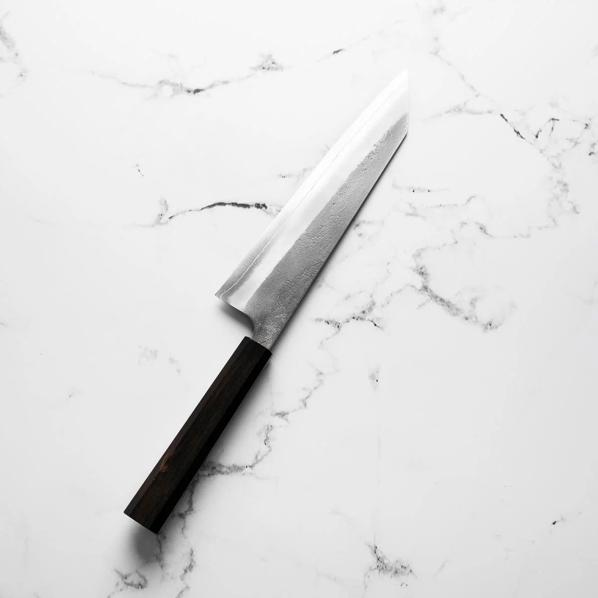 Yoshikane (Hatsukokoro) SKD Nashiji Kiritsuke 210mm - Ebony - Image 3