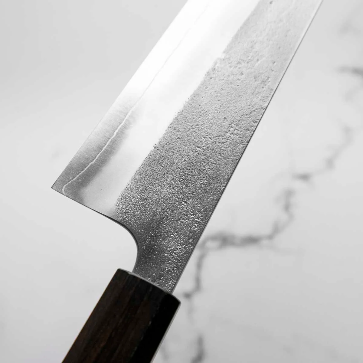 Yoshikane (Hatsukokoro) SKD Nashiji Kiritsuke 210mm - Ebony - Image 4