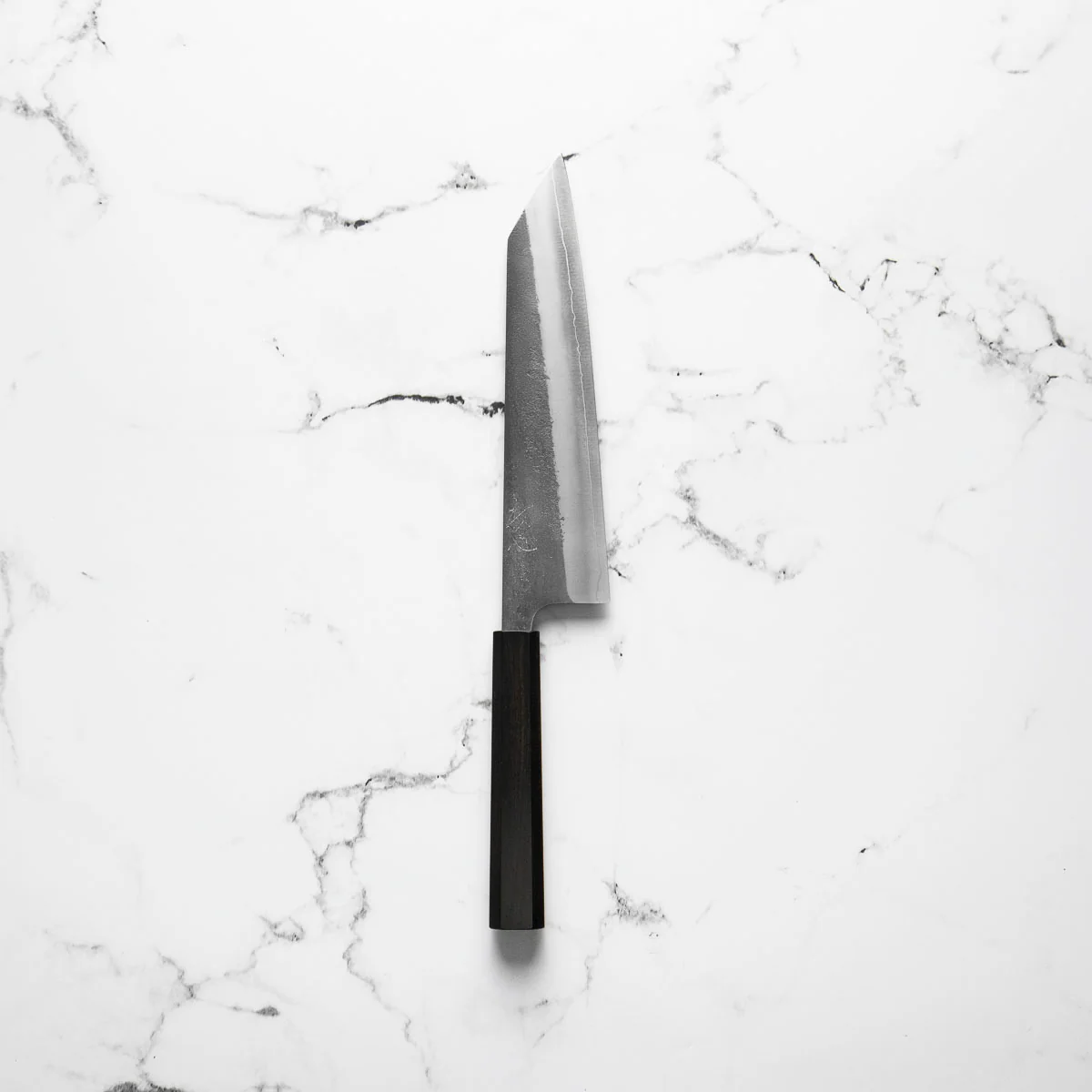 Yoshikane (Hatsukokoro) SKD Nashiji Kiritsuke 210mm - Ebony - Image 6