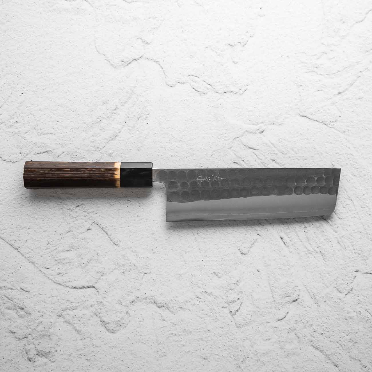 Yoshikane SKD Tsuchime Nakiri 165mm - Image 3