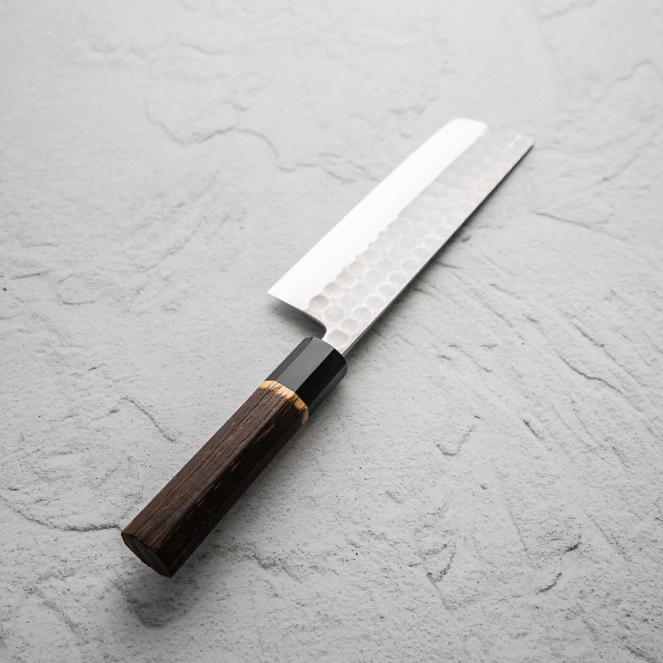 Yoshikane SKD Tsuchime Nakiri 165mm - Image 4