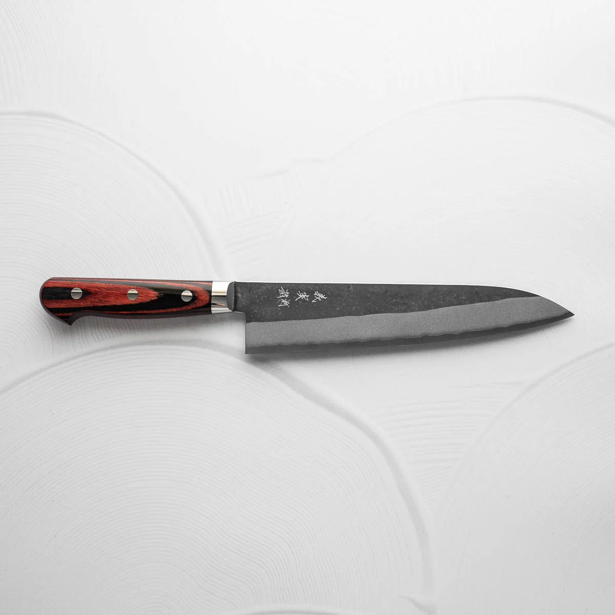 Yoshimi Kato Blue Super Kurouchi Western Gyuto 210mm - Image 4