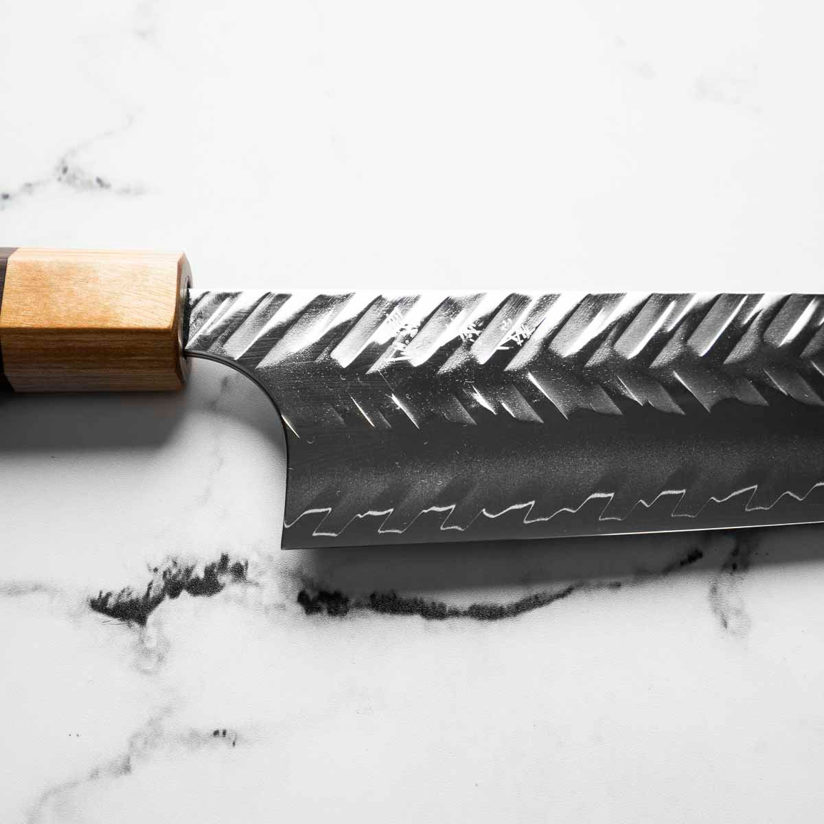 Yoshimi Kato SG Strix V-Tsuchime Kiritsuke 210mm - Image 8
