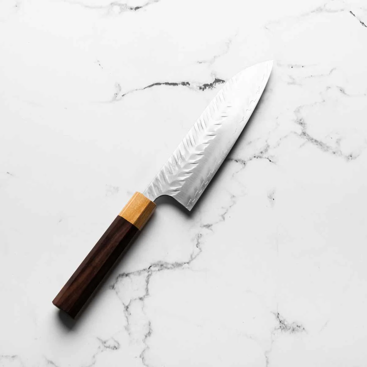 Yoshimi Kato SGSTRIX V-Tsuchime Santoku - Image 2