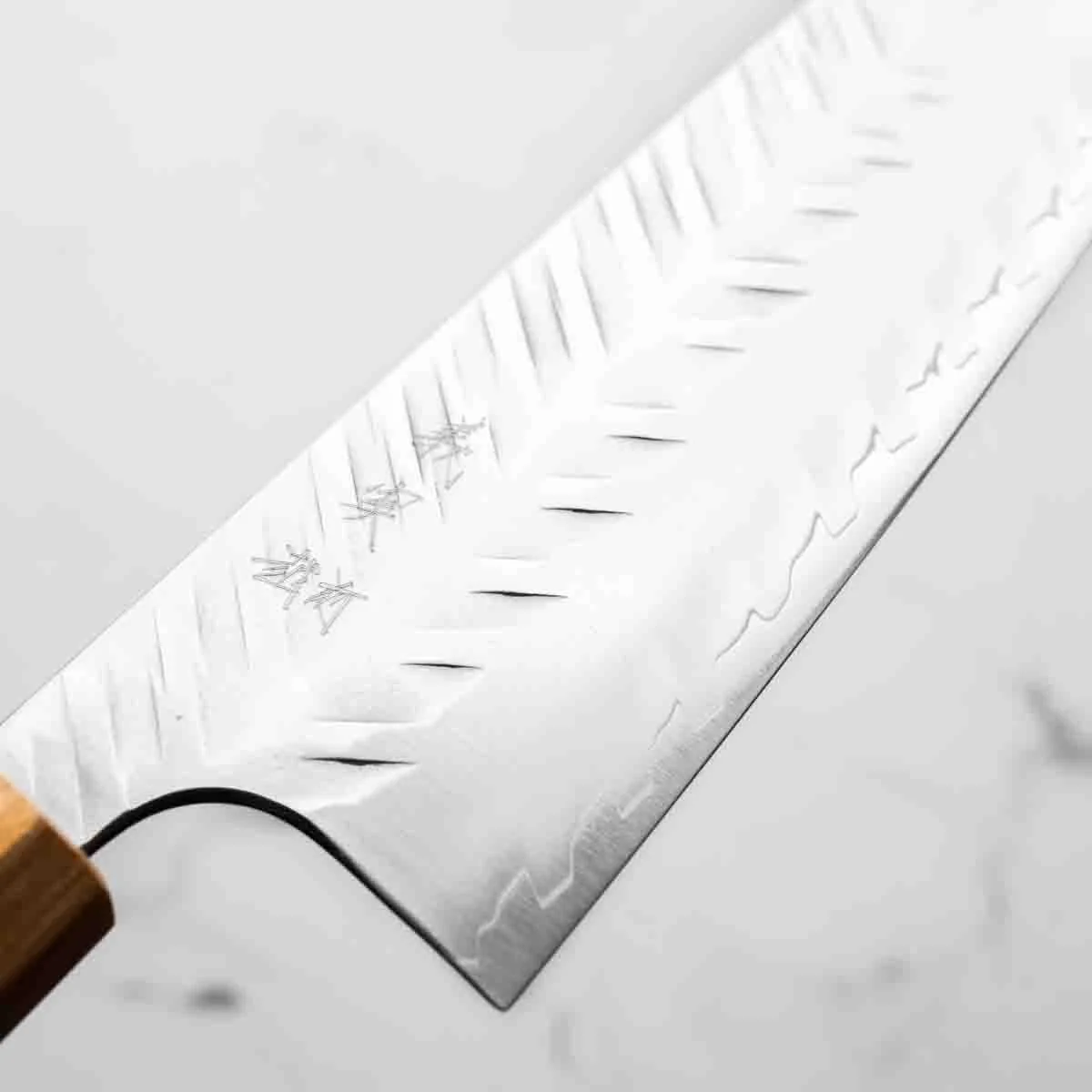 Yoshimi Kato SGSTRIX V-Tsuchime Santoku - Image 5
