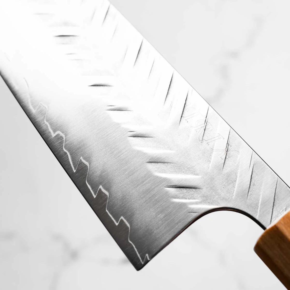 Yoshimi Kato SGSTRIX V-Tsuchime Santoku - Image 6