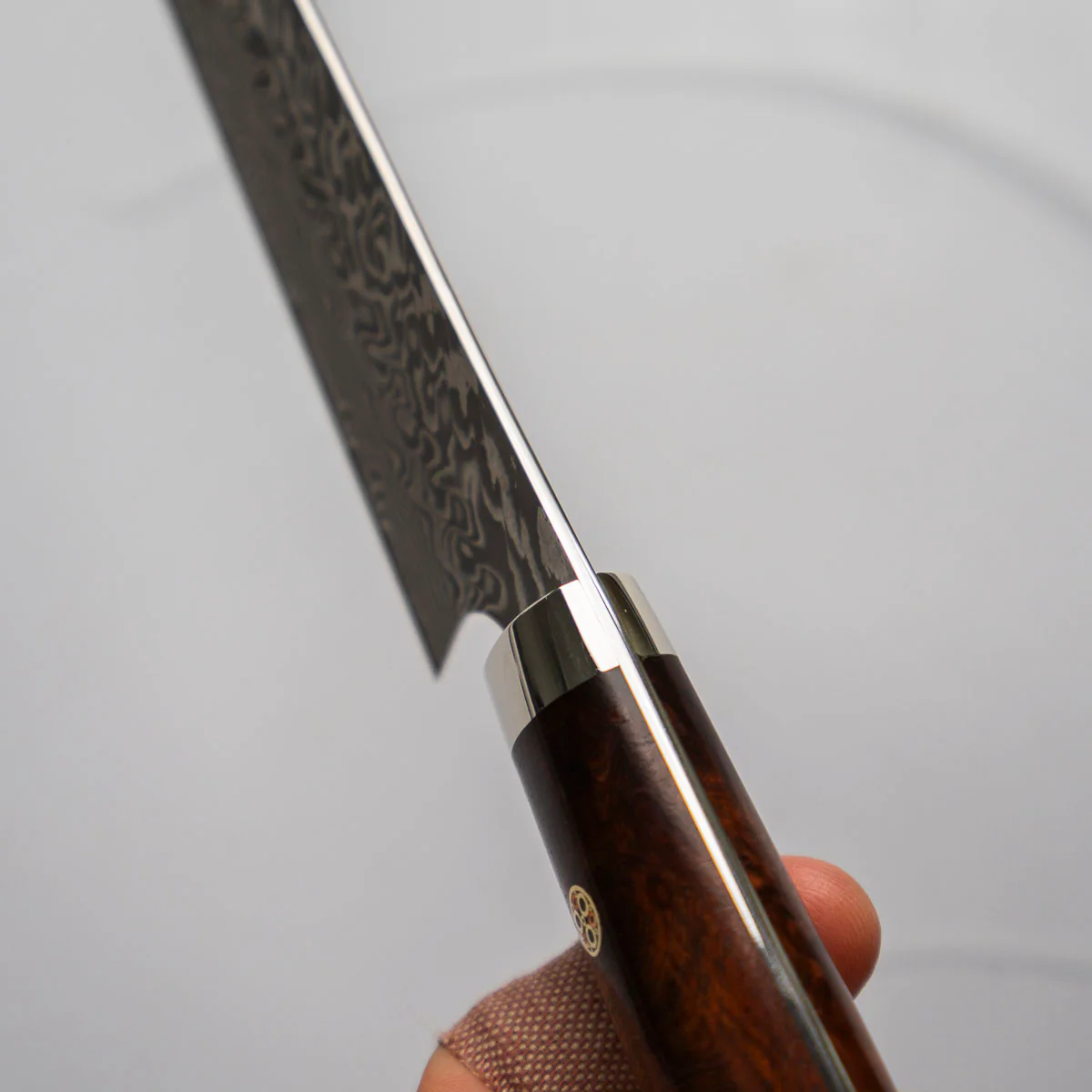 Yoshimi Kato SG2 Damascus Gyuto 210mm - Burmese Rosewood - Image 5