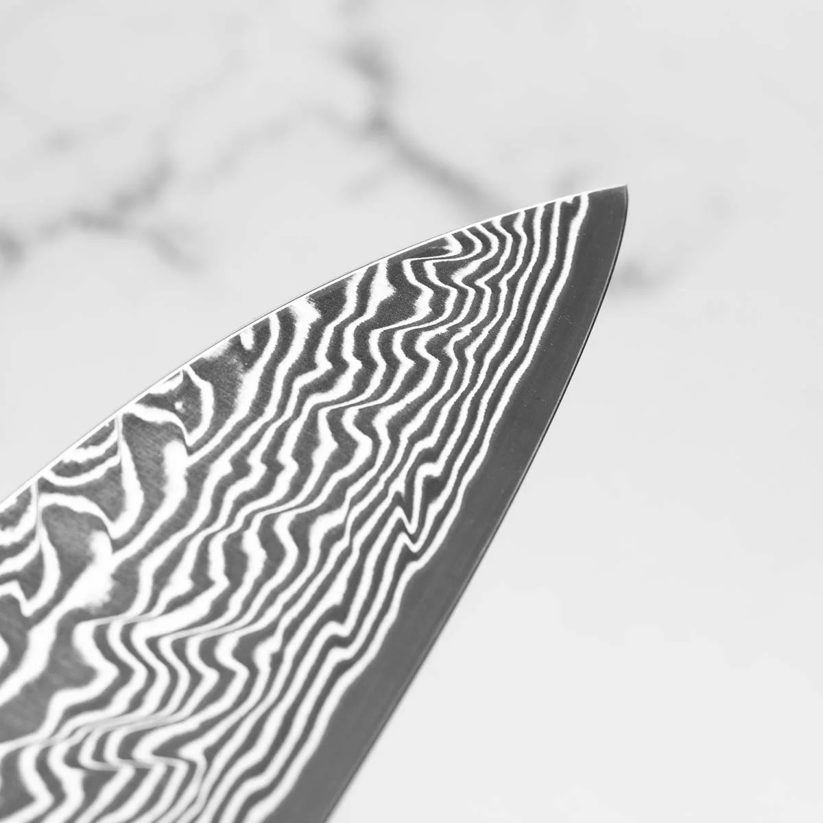 Yoshimi Kato SG2 Nickel Damascus Gyuto 240mm - Image 7