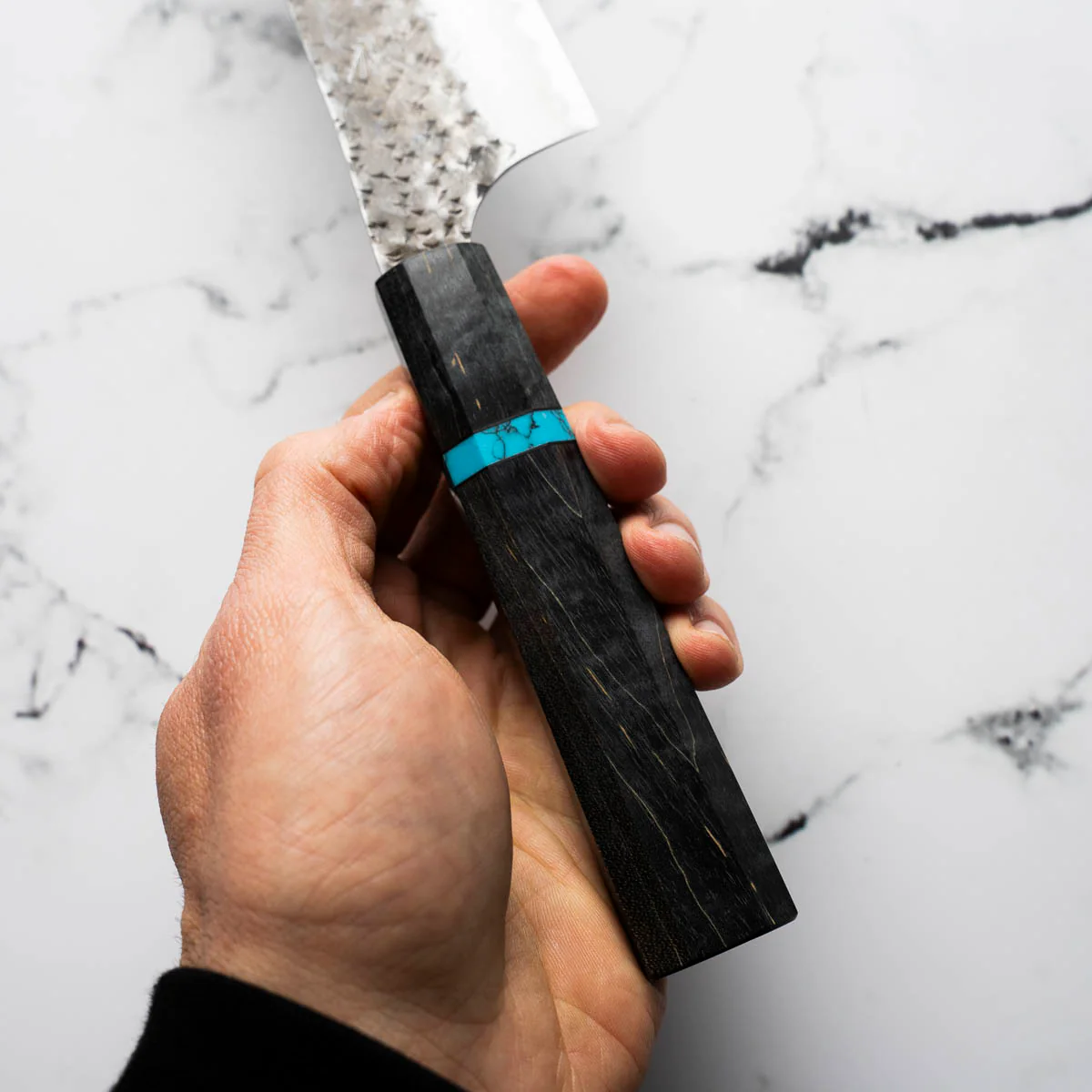 Yu Kurosaki AS Kokusen Ei Bunka 165mm - Maple Turquoise - Image 8
