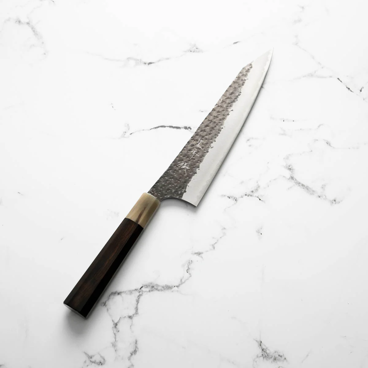 Yu Kurosaki AS Kokusen Ei Gyuto 210mm - Ebony & Blonde - Image 2