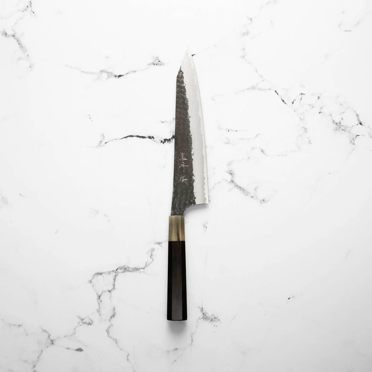 Yu Kurosaki AS Kokusen Ei Gyuto 210mm - Ebony & Blonde - Image 3