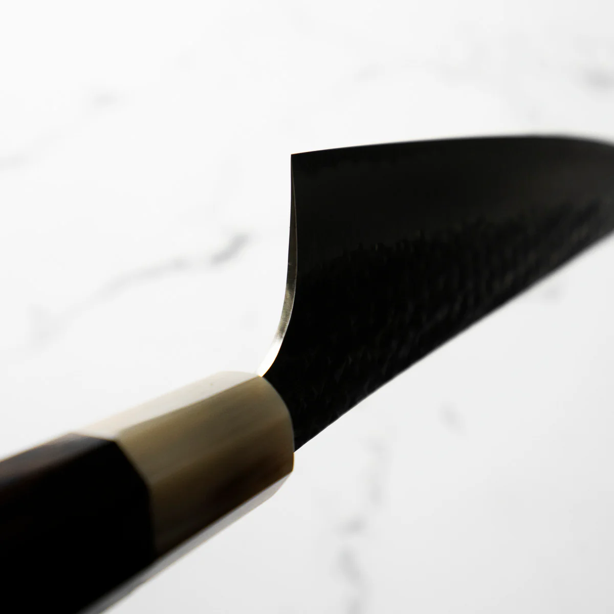 Yu Kurosaki AS Kokusen Ei Gyuto 210mm - Ebony & Blonde - Image 8