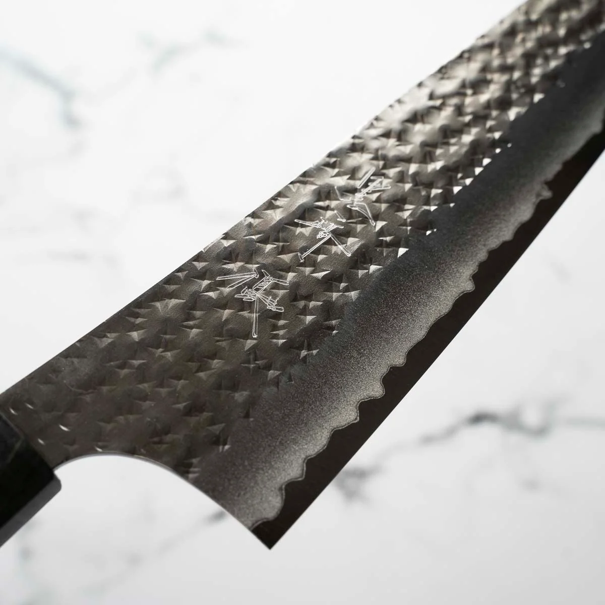 Yu Kurosaki AS Kokusen Ei Gyuto 210mm - Maple Turquoise - Image 5