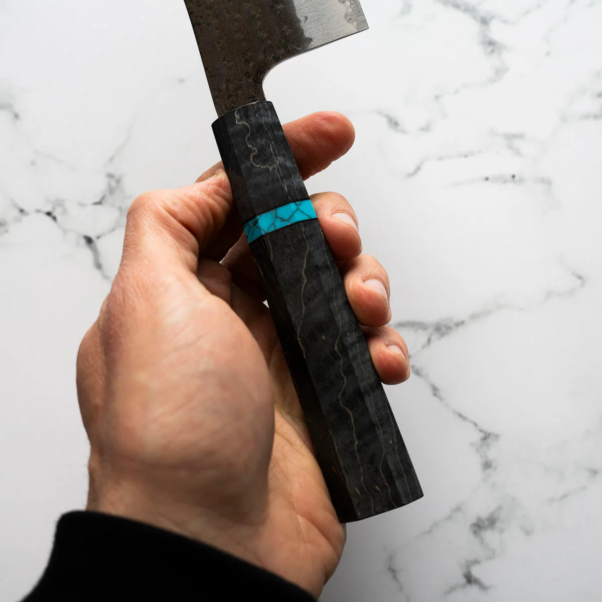 Yu Kurosaki AS Kokusen Ei Nakiri 165mm - Maple Turquoise - Image 7