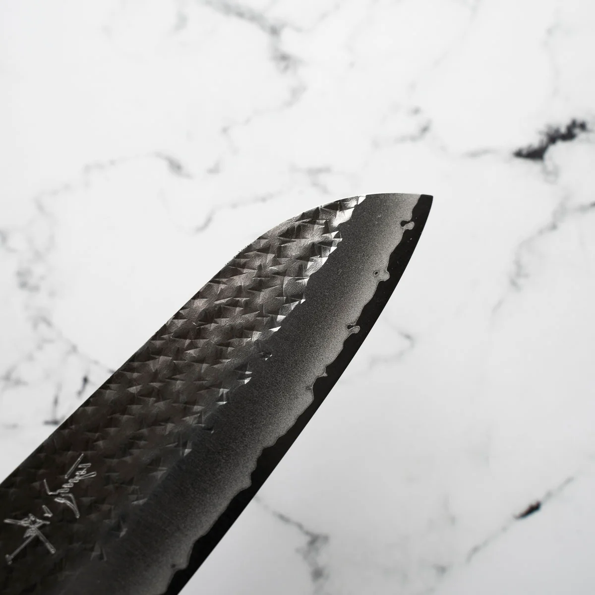 Yu Kurosaki AS Kokusen Ei Santoku 165mm - Maple Turquoise - Image 6