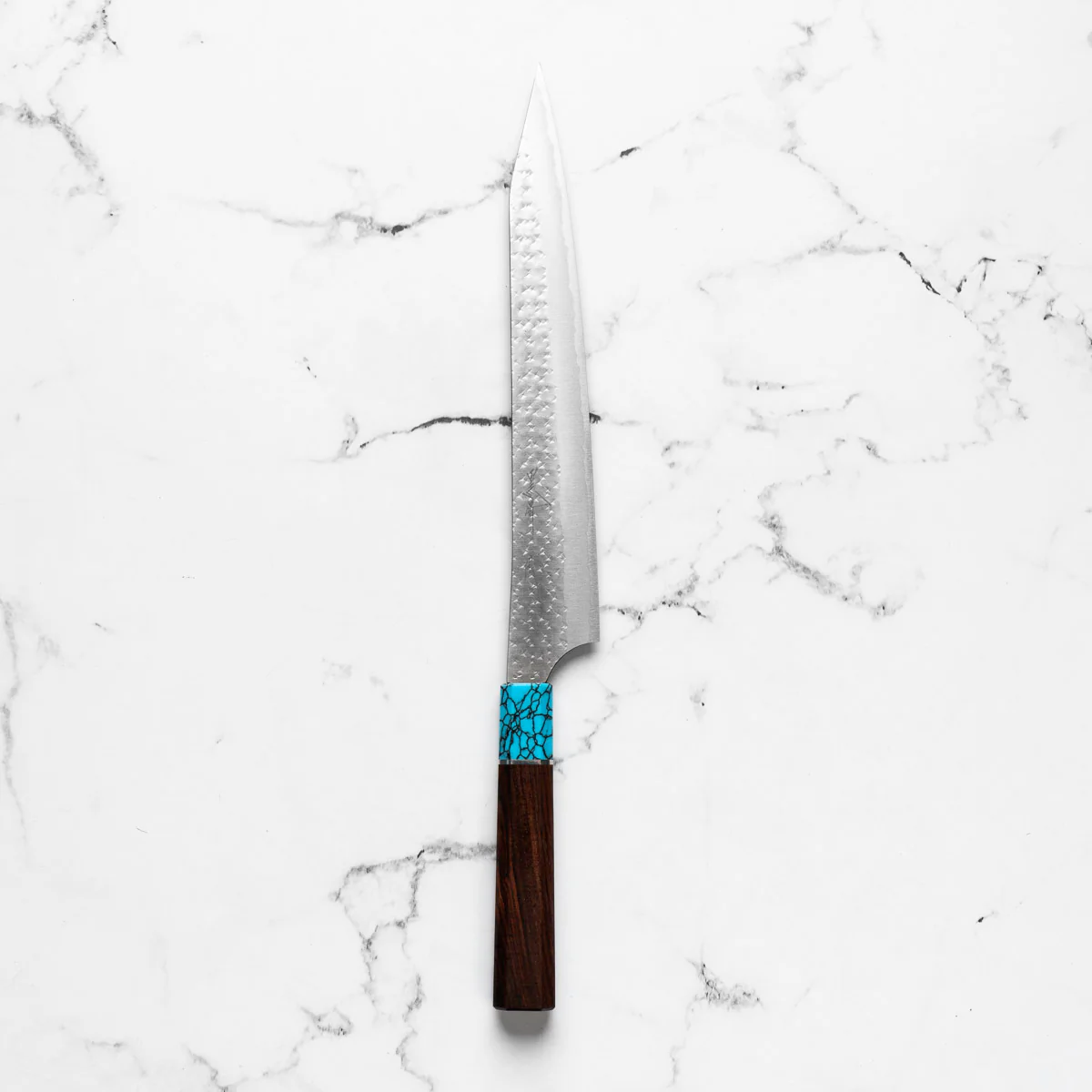 Yu Kurosaki AS Kokusen Ei Sujihiki 240mm - Turquoise - Image 3