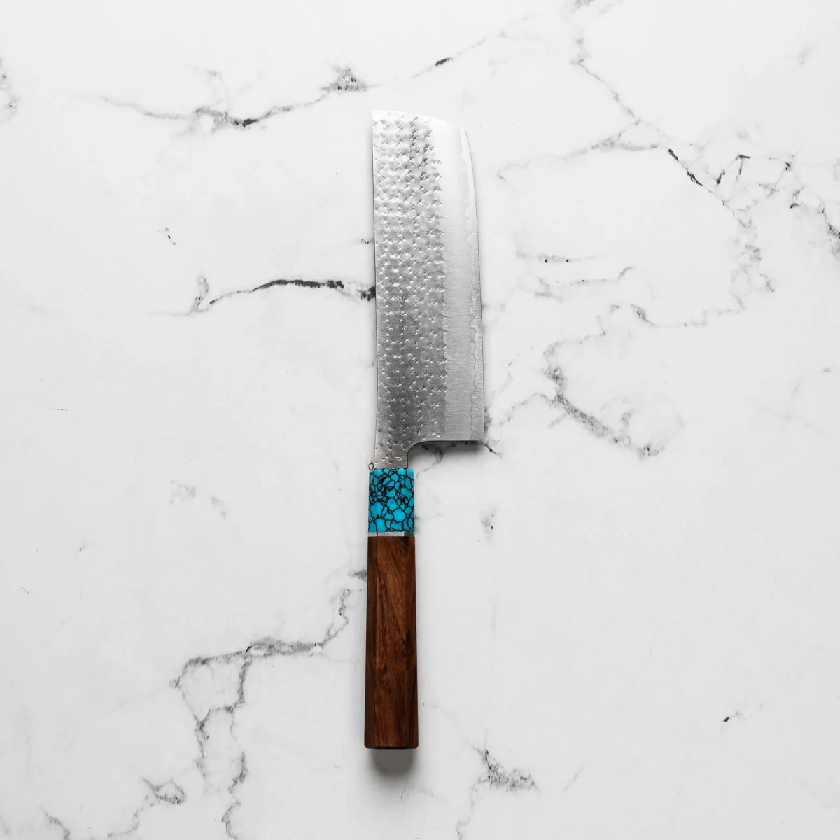 Yu Kurosaki AS Kokusen Nakiri 165mm - Turquoise - Image 3
