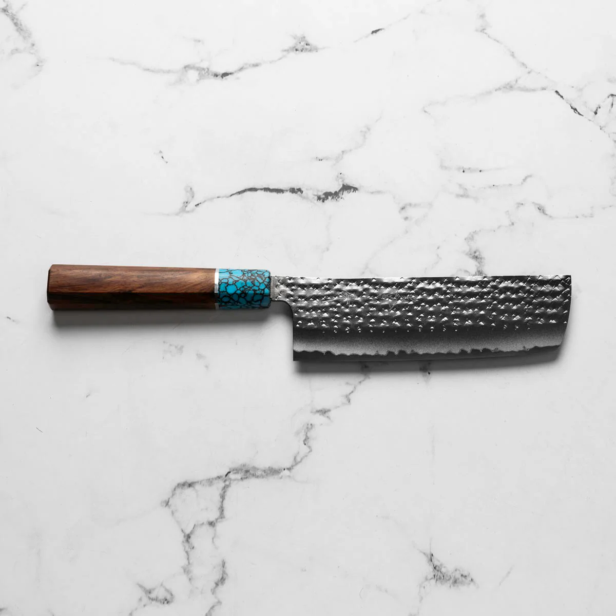 Yu Kurosaki AS Kokusen Nakiri 165mm - Turquoise - Image 4