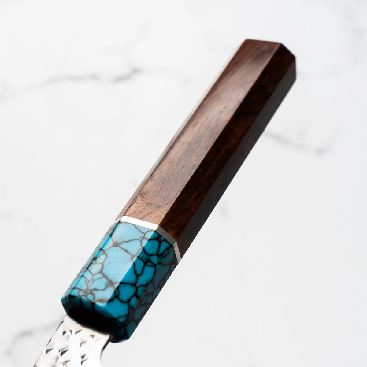 Yu Kurosaki AS Kokusen Nakiri 165mm - Turquoise - Image 8